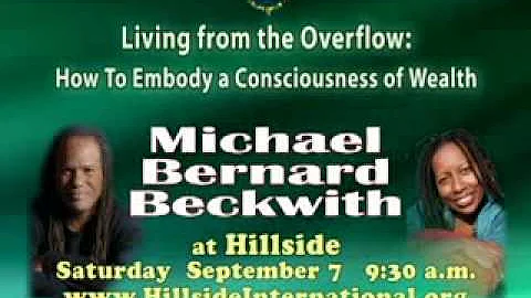 Dr. Michael Bernard Beckwith at Hillside 30secTV