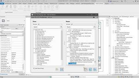 Manage the Placement of Views on Sheets with the Ideate SheetManager Settings Menu