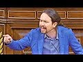 "Abra un libro por respeto a sus votantes" Pablo Iglesias