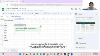 Membuat Kamus Bahasa Jawa Menggunakan Google Spreadsheet