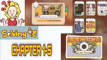 Solving It: Escape Strange Room - Special Missions - Crime Buster 1-5 Guide