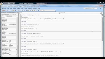 MS Access: Scrolling "News Feed" form demo, Part 2