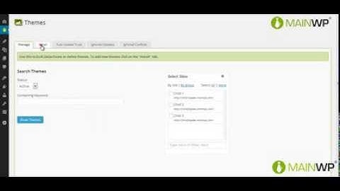 How to upload and install a Theme