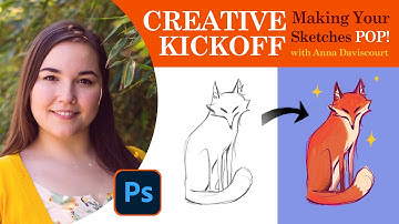 Creative Kickoff: Making your sketches POP with Anna Daviscourt