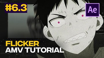 How to Do Simple Flicker in Anime Edits | After Effects Beginner AMV Tutorial #6.3