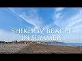 Summer Shikhov Beach Baku Azerbaijan/ Relax Video 4k