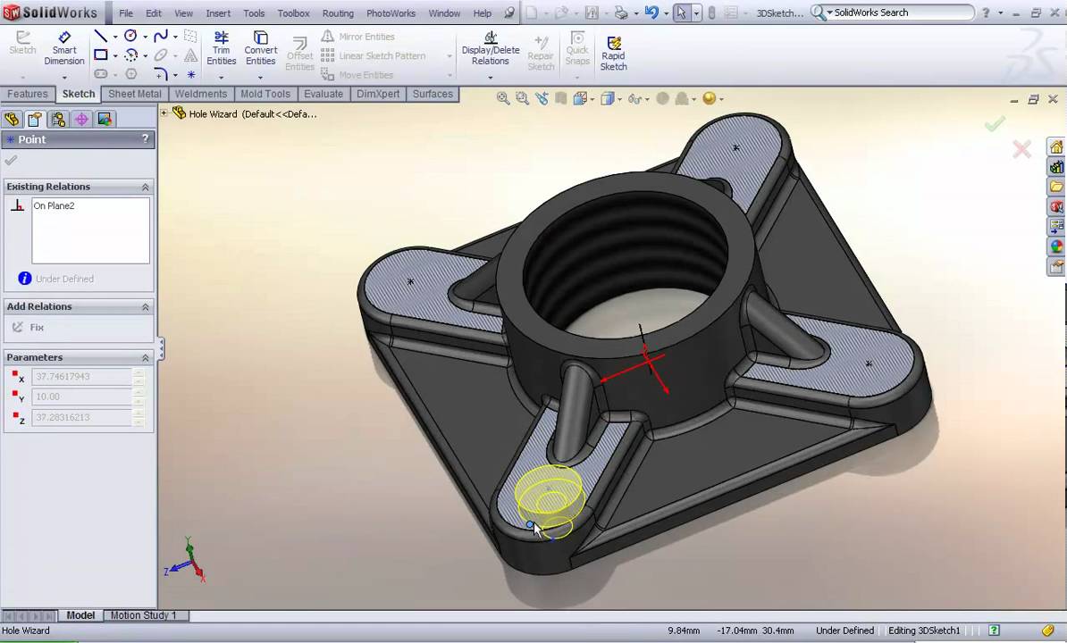 solidworks hole wizard solidworks hole wizard