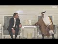 Seine Hoheit der Emir empfängt den Regierungschef der libyschen Regierung der Nationalen Einheit
