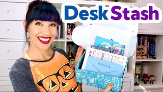 DESK STASH Unboxing, Fall Edition! | Office / Desk Supplies Quarterly Subscription Box by Rebecca Reviews 705 views 2 years ago 6 minutes, 38 seconds