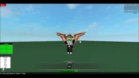 How to use bird wings if script it roblox
