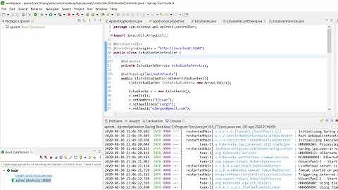 Cliente Angular API REST  - Mostrar la lista de estudiantes en Angular #5