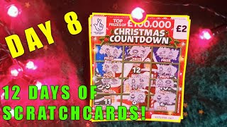 12 Days Of Scratchcards | Day 8 | UK National Lottery | Christmas Countdown | Lemons & Sevens