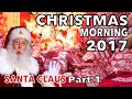 CHRISTMAS MORNING KIDS OPENING PRESENTS 2017 ( EPIC ) santa was here ( part 1 )