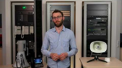 IP Horn Speaker IP-A1SC15 - Add a strong voice to your VMS or SIP system with TOA