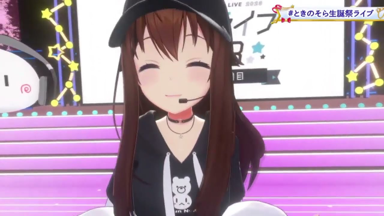 印衣装で追加されたパーカーを紹介する ときのそら #ときのそら生誕祭