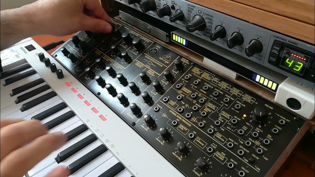 Behringer K2 analog synth TC Electronics M350 Midiplus X3mini USB