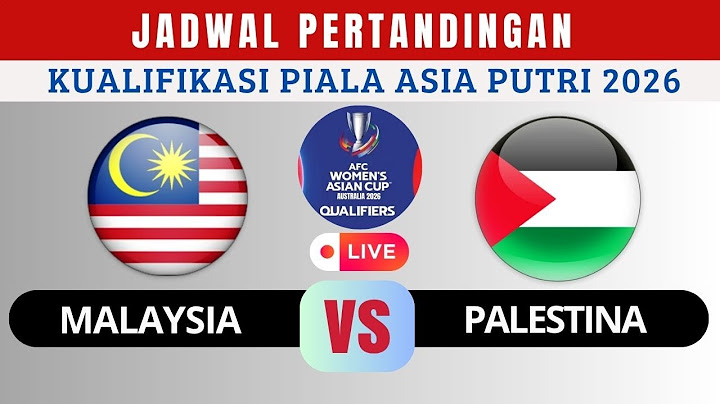 LIVE BROADCAST TONIGHT ❗️ MALAYSIA VS PALESTINE MATCH SCHEDULE WOMEN'S ASIAN CUP QUALIFIERS 2026