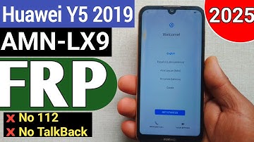 Huawei Y5 2019 (AMN-LX9) Frp bypass android 9 new trick #2025