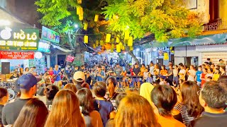 Nightlife in Hanoi - Hanoi Vietnam at Night - Virtual Walking Tour - Hanoi Nightlife 🇻🇳 Vietnam