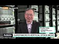 Super Micro CEO Sees Market Gains Amid Huge Stock Rally