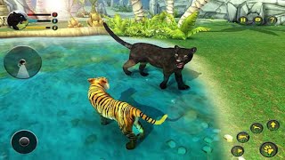 Panther Family SImulator 3D - Panther Vs Tiger, Lion, Jaguar, Crocodile, Leopard, Dog, Hyena #5 screenshot 5