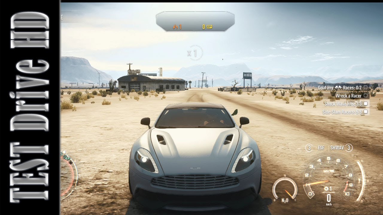 aston martin vanquish - need for speed: rivals - test drive [hd