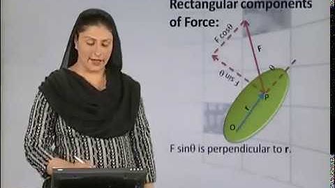 Physics - Fsc Part 1 Chapter 2 Torque of a Rigid Body - Physics