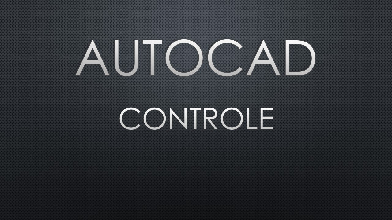 Autocad - Commande CONTROLE corriger les erreurs détectés - YouTube