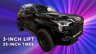 2023 Toyota Sequoia Lifted on King Shocks and 35Inch Tires!