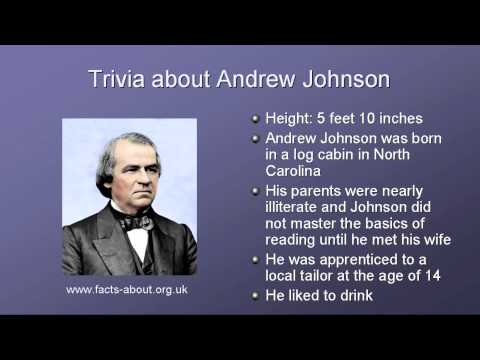 President Andrew Johnson Biography