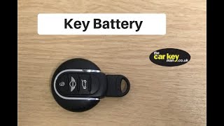 Key Battery BMW Mini HOW TO change