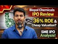 Biopol Chemicals IPO Review | 36% ROE & Cheap Valuation? | SME IPO Analysis
