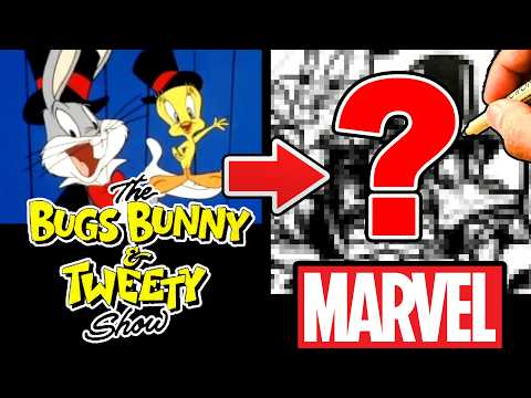 Pt 24: Marvel Artist Draws 500+ 80s Characters!  The Bugs Bunny And Tweety Show!