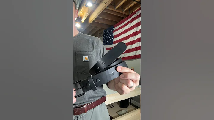 Making a Leather Belt - ASMR