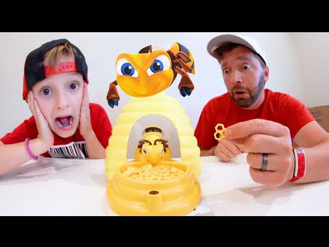 Father & Sons PLAY BEEHIVE SURPRISE!! ( Don't Get Stung!)
