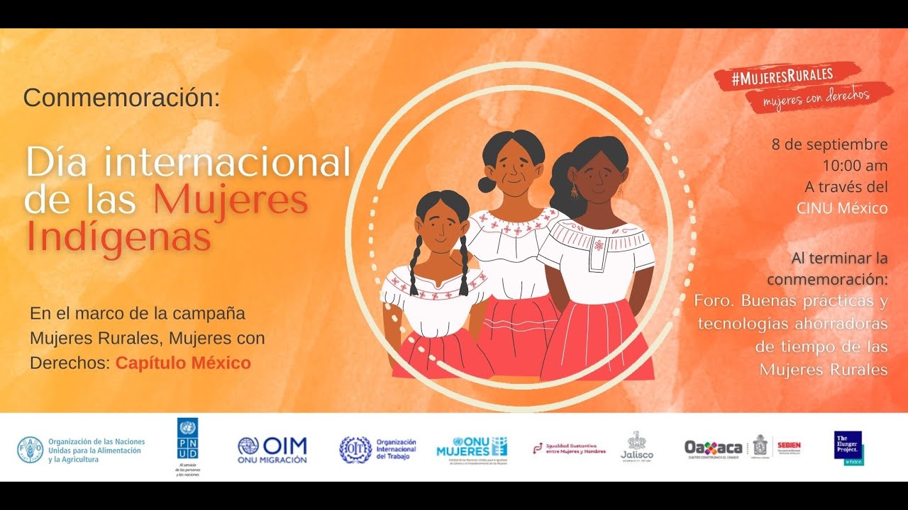 Conmemoración del Día internacional de las mujeres indígenas. - YouTube