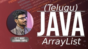 What is ArrayList in Java? in Telugu | Java ArrayList tutorial in Telugu