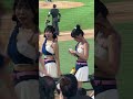 💙Kesha、卡洛琳退場💙 #cheerleader #美女 #富邦悍將  #baseball #啦啦隊 #台湾野球 #台湾野球チア #可愛い #taiwan