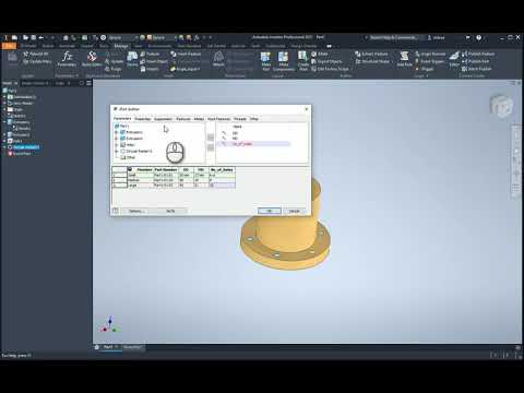 Create an Inventor iPart
