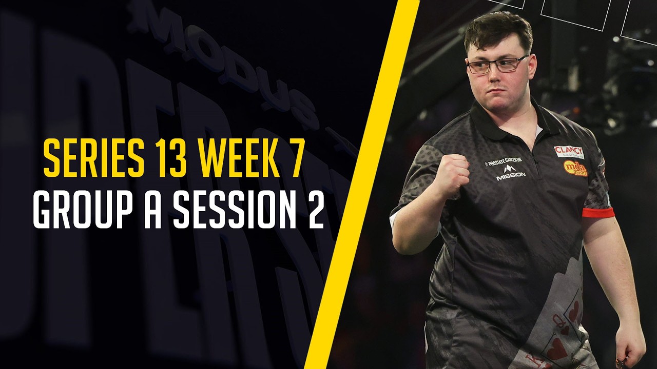 GROUP A IS HEATING UP! 🔥🔥 | Live Darts |  Series 13 Week 7 | Group A Session 2