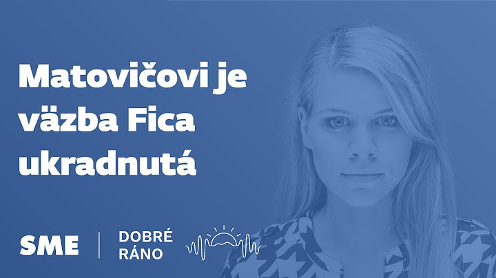 Dobré ráno: Matovičovi je väzba Fica ukradnutá (6.5.2022)