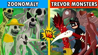 Zoonomaly Animals vs Trevor Monsters | Monster Animation