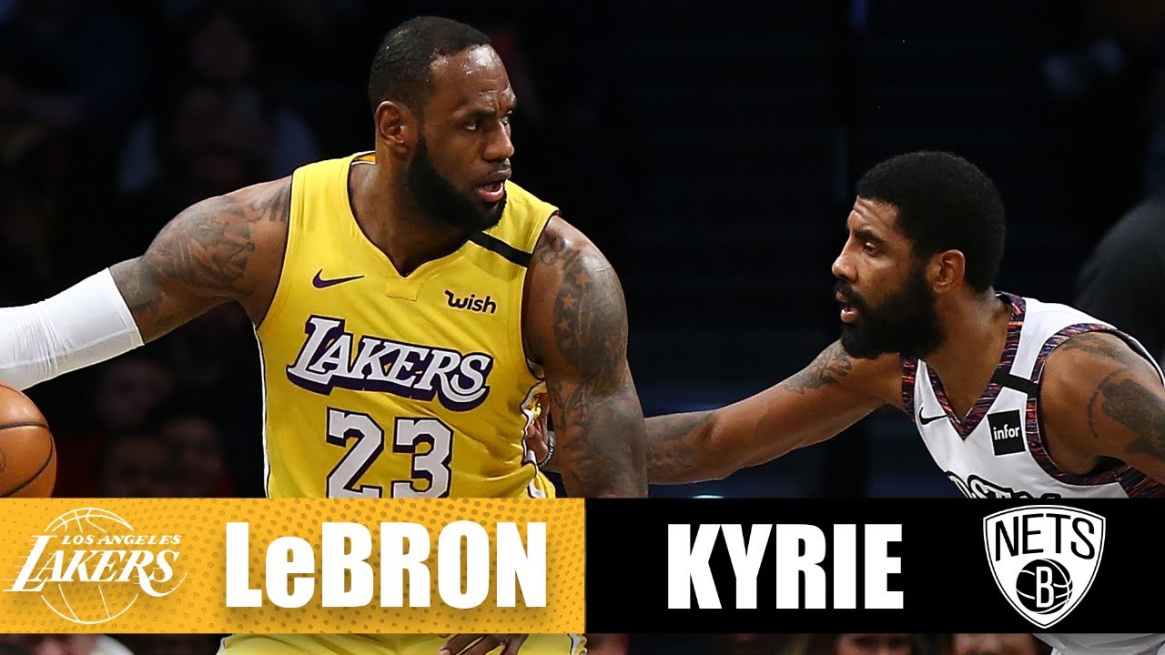 LeBron edges Kyrie with a triple-double in their first Lakers-Nets showdown | 2019-20 NBA Highlights