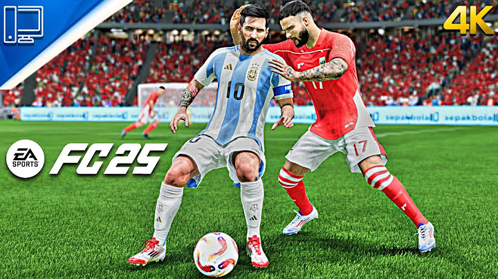 FC 25 - INDONESIA vs ARGENTINA - Full Match International Friendly - PC™ [4K60]