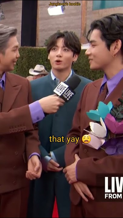 BTS Talks about dream collaboration in Grammy 2022 💜😙 #bts #shorts