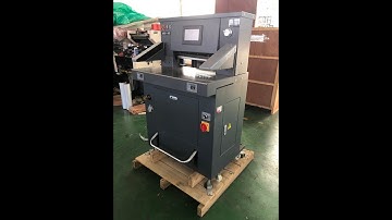 SMART&CHEAP HYDRAULIC PAPER CUTTING MACHINE PROGRAM CONTROL MODEL TOUCH SCREEN ZR490/ZR520/ZR670