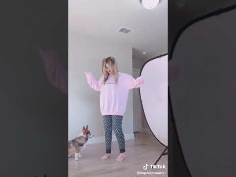 Alex does pause challenge in front of her dog | Pause Challenge | Tik