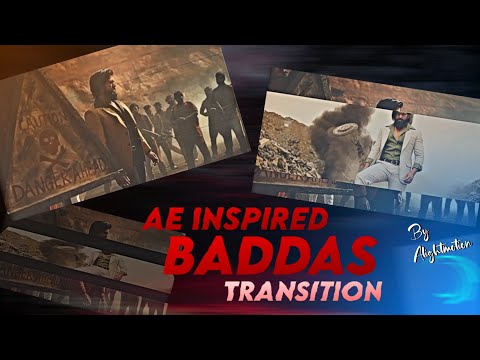 Ae Inspired Baddas Transition|Baddas Edit Alightmotion|Malayalam Tutorial