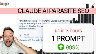 Claude Artifacts AI Parasite SEO – Rank #1 on Autopilot in Just 3 Hours