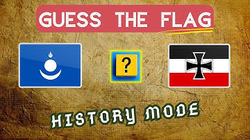 GUESS HISTORICAL FLAGS FROM DIFFERENT COUNTRIES - OLD FLAG QUIZ - GUESS THE EMPIRE BY ANCIENT FLAGS